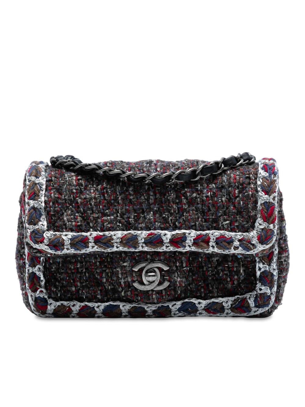 Chanel Classic Single Flap Bag Braided #299223C45B